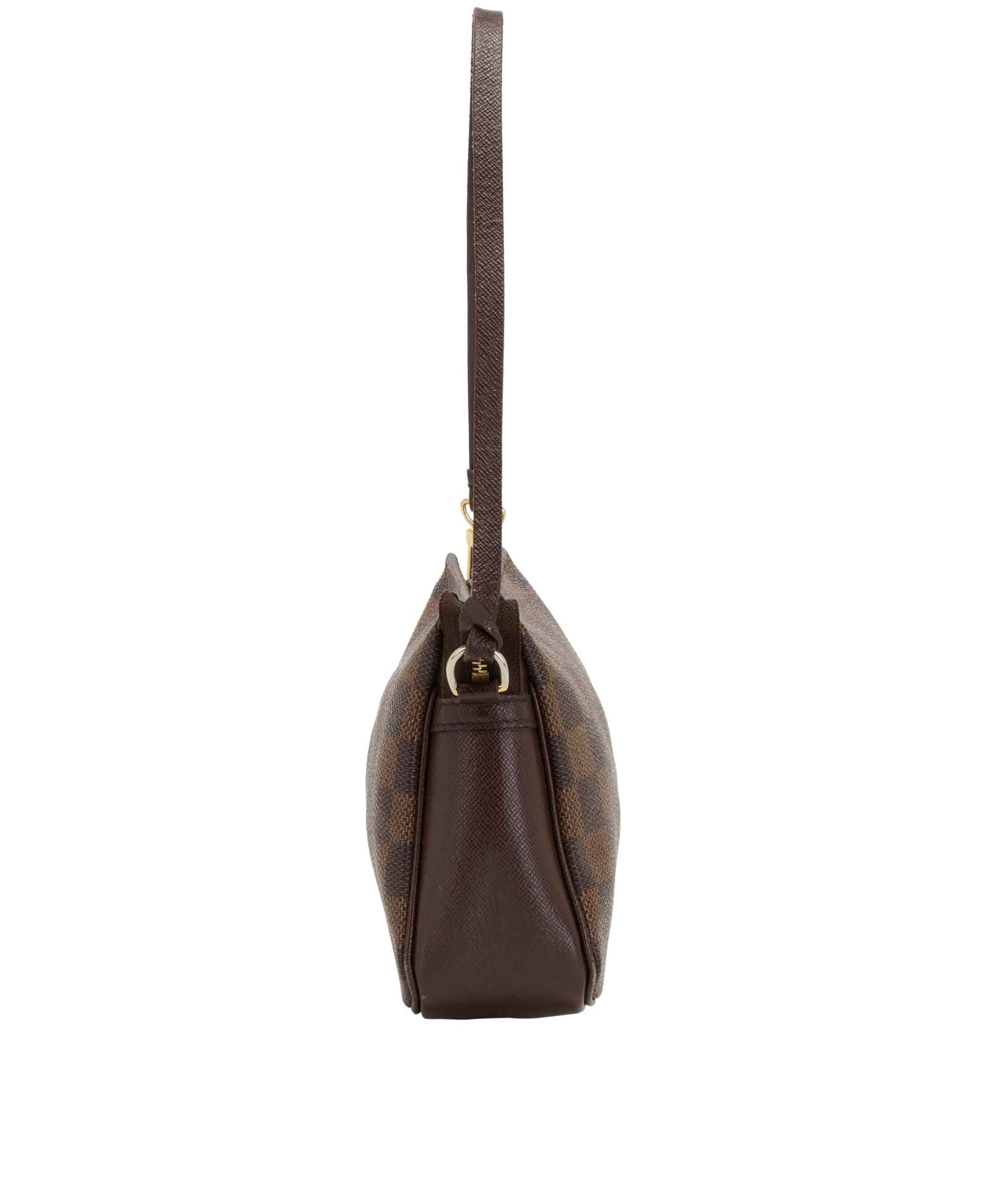 Louis Vuitton Truth Make Up Pochette, &pound;475, Accessories, Brown, Canvas, Side view